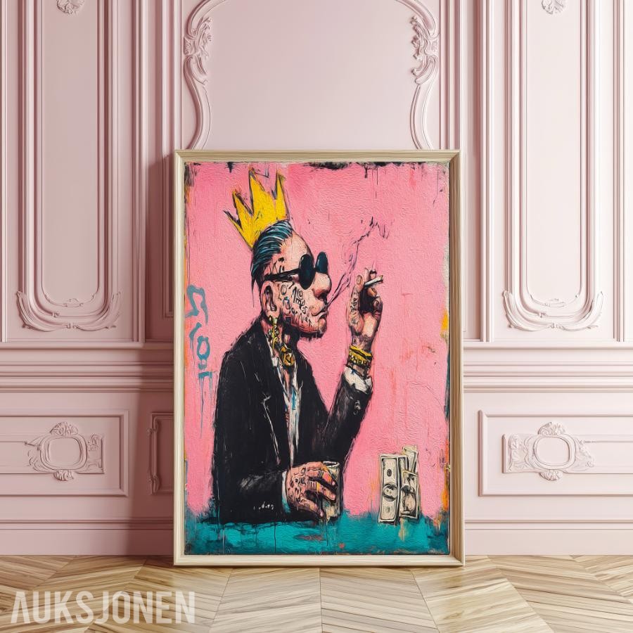 5 stk kunsttrykk - 50x70cm
